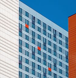 Low angle view of modern building