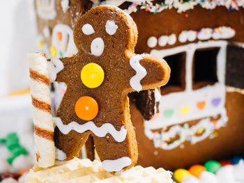 Close-up of cookies