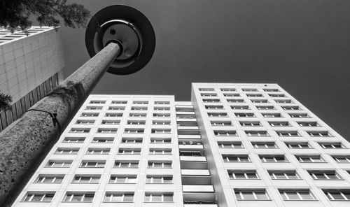 Low angle view of buildings against sky