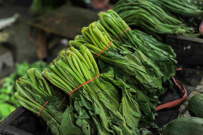 Close-up of green peas