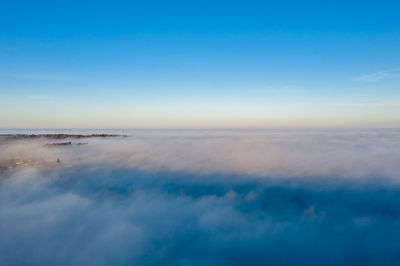 Scenic view of cloudscape against sky