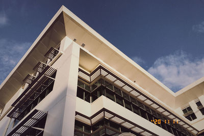 Low angle view of building against sky