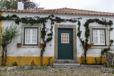 Exterior of old building