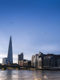 View of city at waterfront