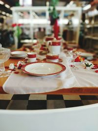 Close-up of drink on table