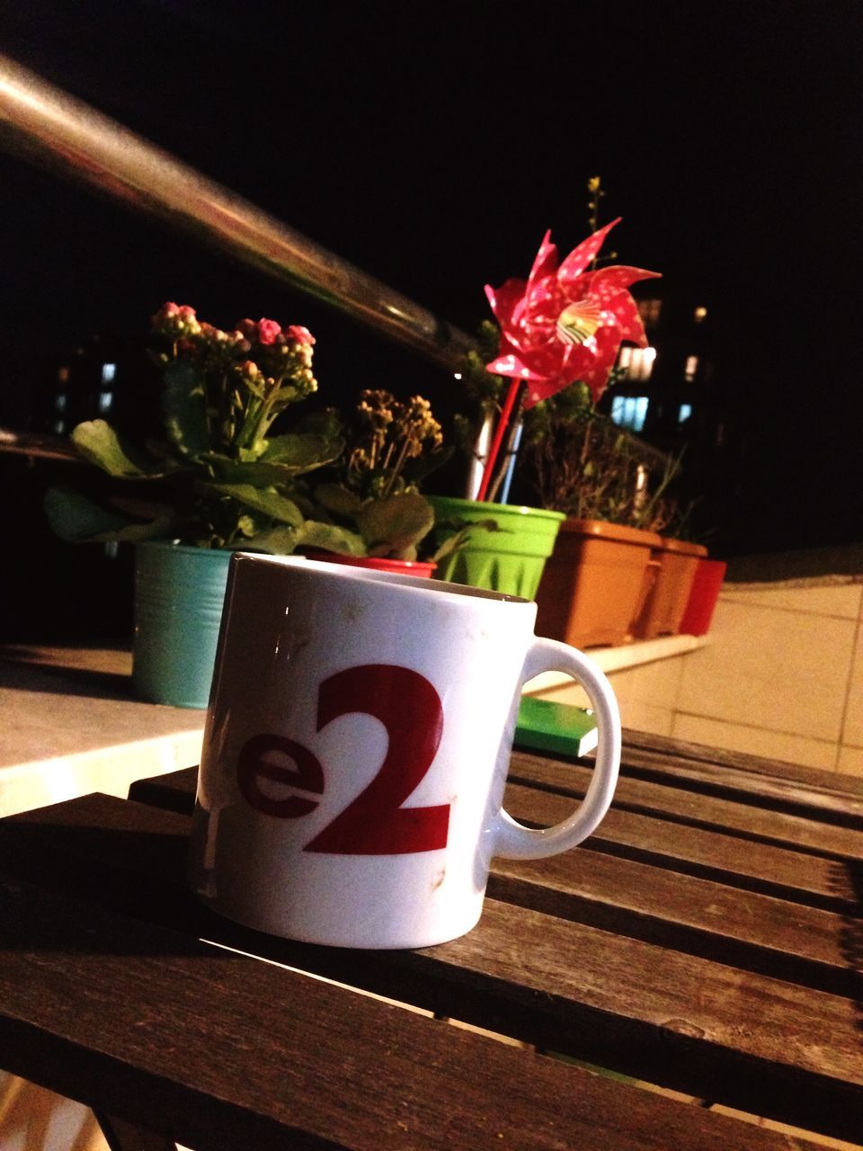 flower, potted plant, indoors, vase, table, plant, freshness, growth, flower pot, decoration, fragility, home interior, close-up, nature, no people, petal, wood - material, night, pink color, sunlight