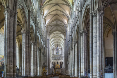 Amiens cathedral is a roman catholic cathedral, france. 