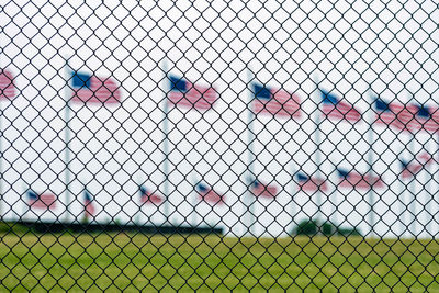 Full frame shot of chainlink fence