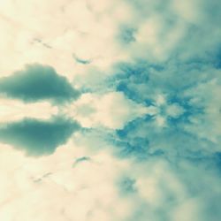 Low angle view of clouds in sky