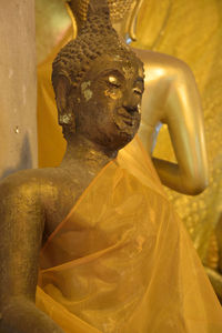 Close-up of a statue