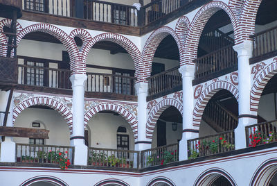 Rila monastery in bulgaria