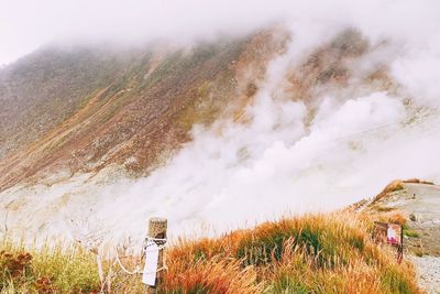 Panoramic view of landscape against sky