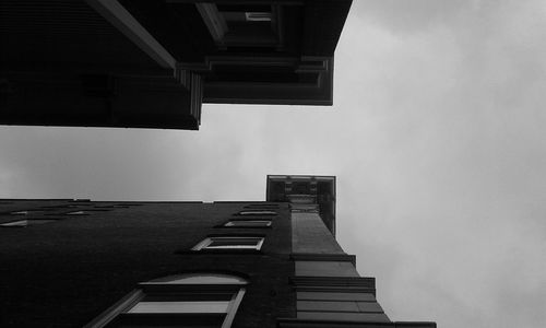 Low angle view of building against sky