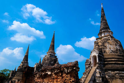 Low angle view of cathedral against sky