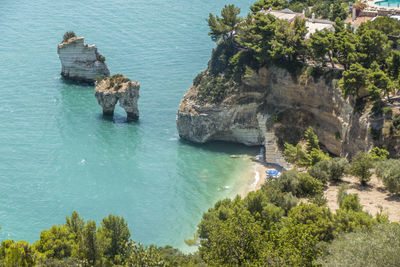 Baia delle zagare in mattinata