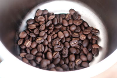Close-up of coffee beans