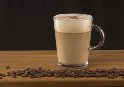 Close-up of drink on table