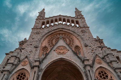 Low angle view of cathedral against sky