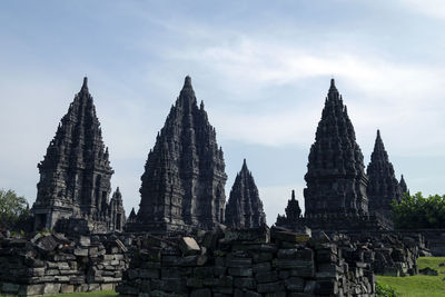 Stupas of a temple