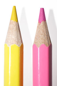Close-up of multi colored pencils