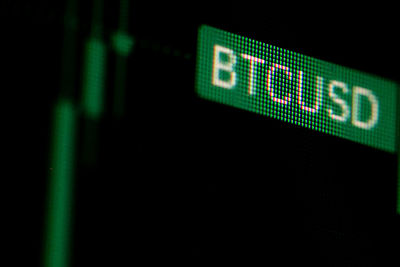 Close-up of illuminated text