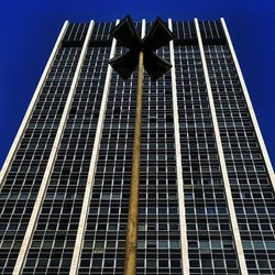 Low angle view of modern building