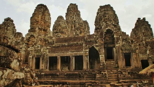 Bayon temple against sky