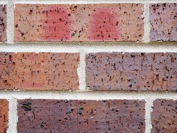 Full frame shot of brick wall