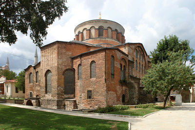 View of cathedral against cloudy sky