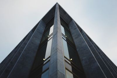 Low angle view of modern building