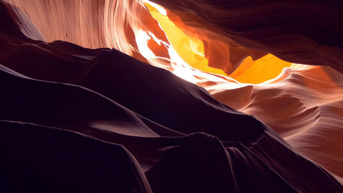 Full frame shot of rock formation