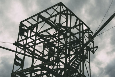 Silhouette of built structure