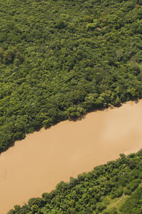 Aerial view of body of water - river - rivers. high quality photo