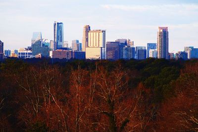 View of cityscape against sky