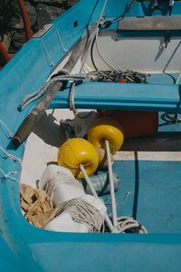 High angle view of swimming pool