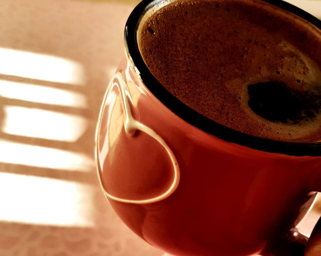 drink, food and drink, cup, refreshment, mug, coffee, coffee cup, still life, close-up, indoors, coffee - drink, freshness, hot drink, no people, table, food, focus on foreground, frothy drink, high angle view, container, froth, tea cup, crockery