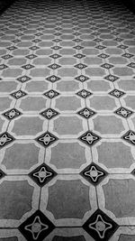 Full frame shot of tiled floor