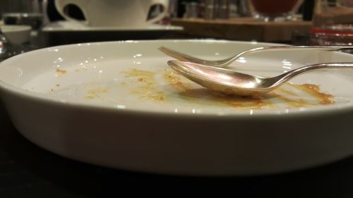 Close-up of noodles in bowl