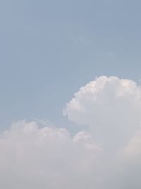 Low angle view of clouds in sky