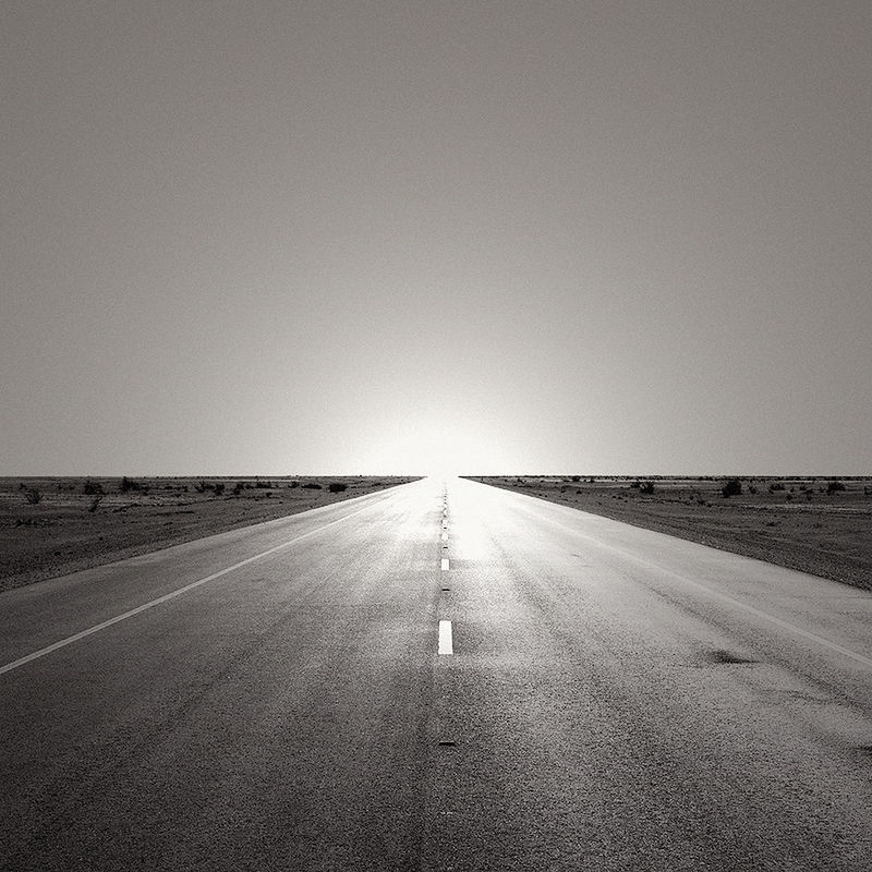 the way forward, diminishing perspective, vanishing point, clear sky, copy space, road, road marking, transportation, empty, empty road, long, asphalt, outdoors, day, sky, landscape, tranquility, no people, surface level, country road