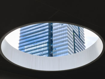 Low angle view of modern building