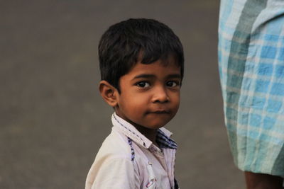 Portrait of cute boy