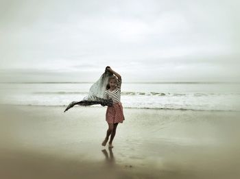 People on beach