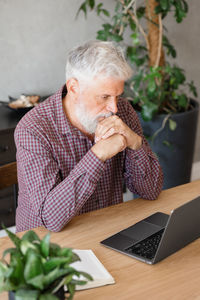 Young man using mobile phone