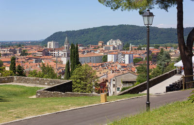 View of buildings in city