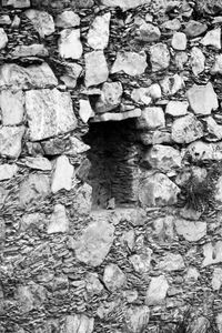 Full frame shot of stone wall