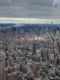 Aerial view of a city