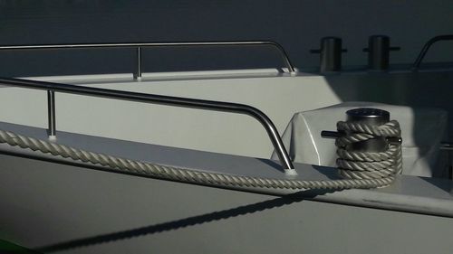 Close-up of motorcycle