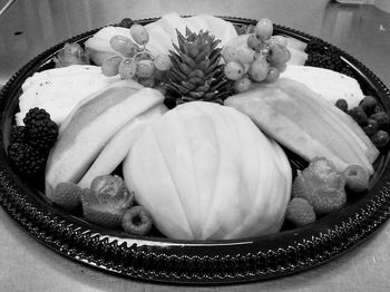 Close-up of food in plate