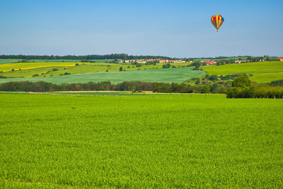 Beautiful rural landscape in the bohemia region